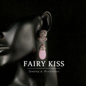 Cute Crystal Mushroom Studs/Goblincore Style